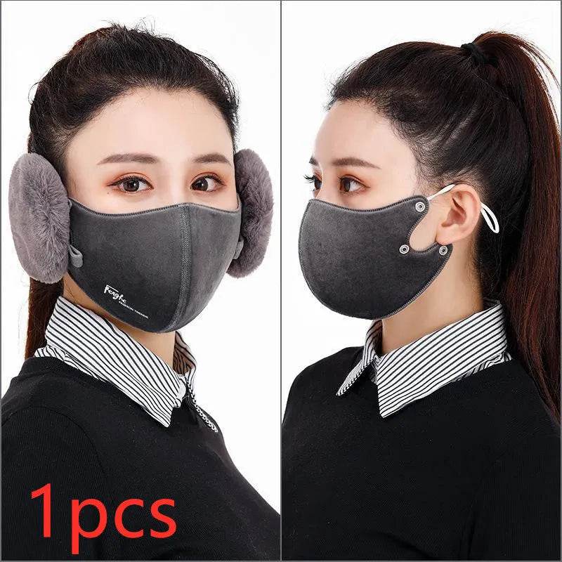 Warm Earmuffs – Cotton Frosted Winter Ear Protection - www.Shopthatapp.com