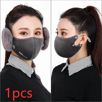 Warm Earmuffs – Cotton Frosted Winter Ear Protection - www.Shopthatapp.com