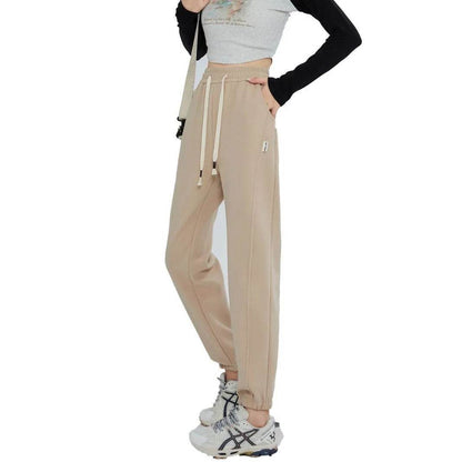 Fleece-lined Thickened Windproof Trousers Casual Pants For Women - www.Shopthatapp.com
