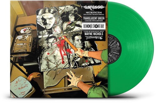 Carcass / Necroticism - Descanting The Insalubrious - LP GREEN - www.Shopthatapp.com