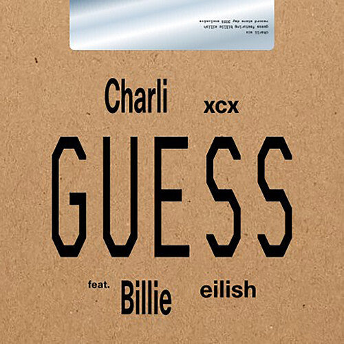 Charli XCX featuring Billie Eilish - Guess - 7'' - www.Shopthatapp.com