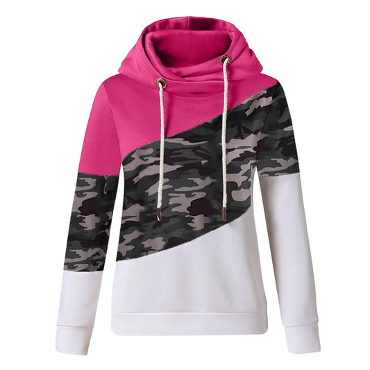 Casual Fashion Women Camouflage Winter hoodie Sweatshirt Pullover Top - www.Shopthatapp.com