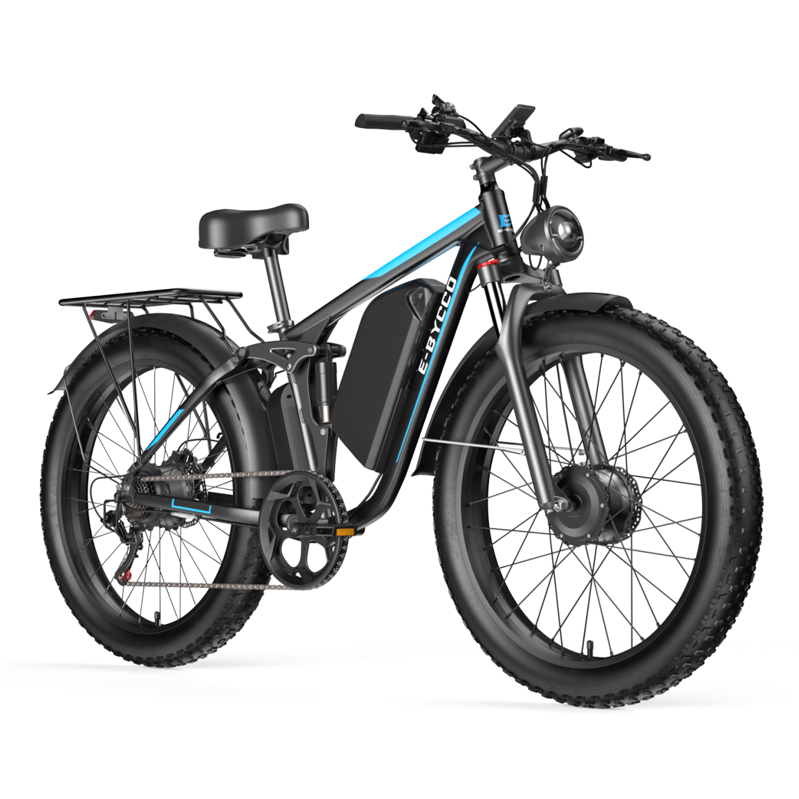 E·Bycco 24" EB7Pro Best Off Road Electric Bike 2000W Peak 3000W 52V 32Ah - www.Shopthatapp.com