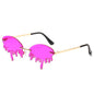 Sunglasses Personality Tear-shaped Visor Glasses - www.Shopthatapp.com