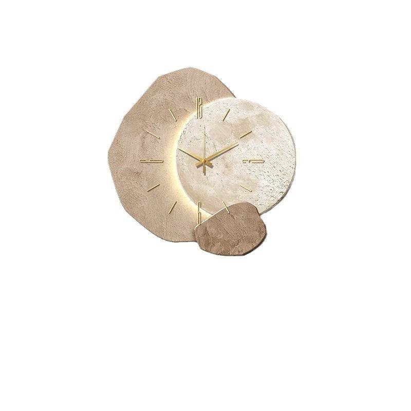 Lucky Stone Restaurant Clock Wall Clock - www.Shopthatapp.com