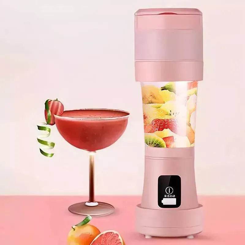 450ML Mini Portable Blender Mixer Cooking Appliances Food Processor Food Mixers Smoothie Blenders Cup Juicers Kitchen Appliance - www.Shopthatapp.com