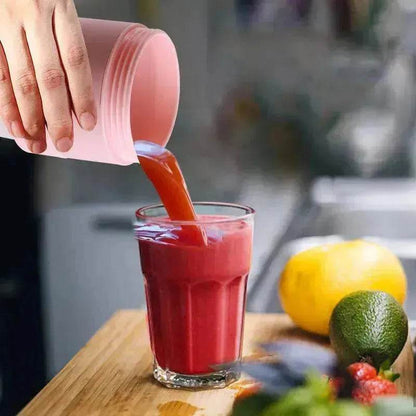 450ML Mini Portable Blender Mixer Cooking Appliances Food Processor Food Mixers Smoothie Blenders Cup Juicers Kitchen Appliance - www.Shopthatapp.com