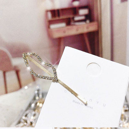 Rhinestone Bling hair clip women - www.Shopthatapp.com