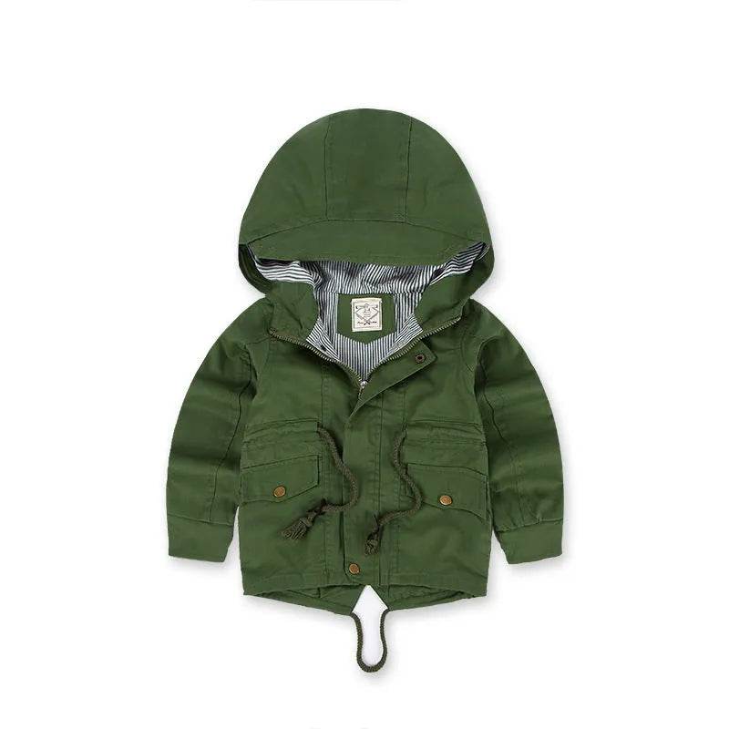 Children Cashmere Hoodie Windproof Winter jacket kids - www.Shopthatapp.com