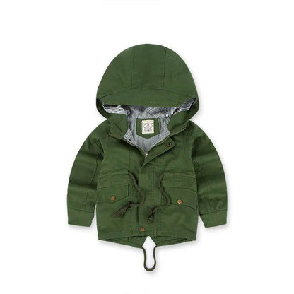 Children Cashmere Hoodie Windproof Winter jacket kids - www.Shopthatapp.com