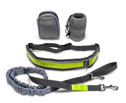 Adjustable Hands Free Dog Leash - www.Shopthatapp.com