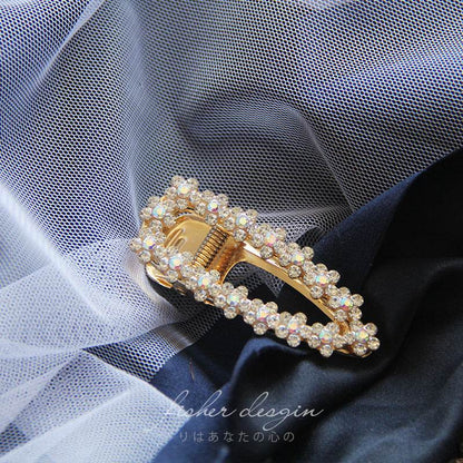 Rhinestone Bling hair clip women - www.Shopthatapp.com