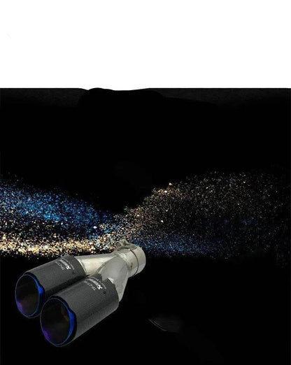 Y Model Compatible For Remus Exhaust  Pipe Tip Muffler Tips Carbon Fiber Stainless Steel Dual Outlet Tails Throat Rear Nozzle - www.Shopthatapp.com