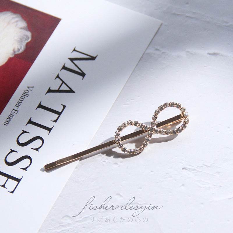 Rhinestone Bling hair clip women - www.Shopthatapp.com