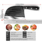 Hand-forged Kitchen Slicing Knife Dedicated For Chefs Cleaver Stainless Steel - www.Shopthatapp.com