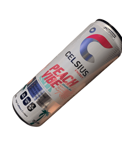 Celsius Peach Vibe Zero Sugar Energy Drink 355ML - Canadian Edition - www.Shopthatapp.com