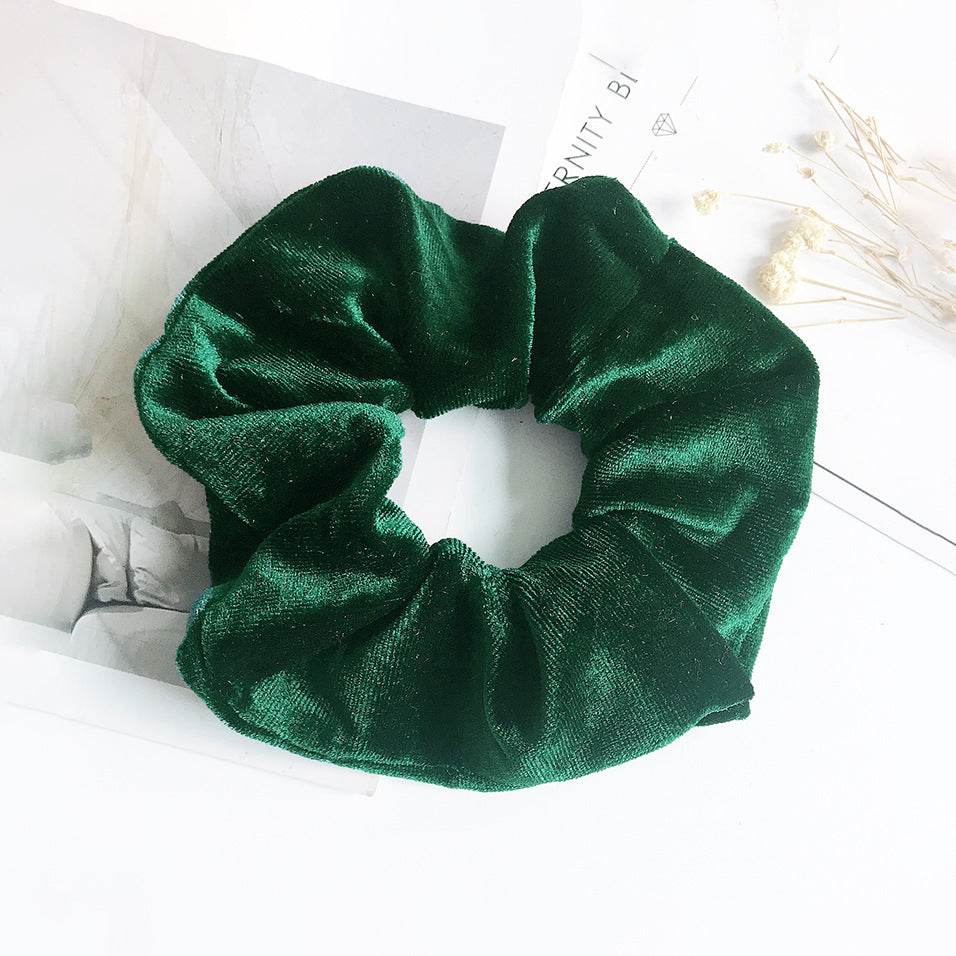 Fashion Velvet Scrunchies for Hair Ponytail Holder - www.Shopthatapp.com