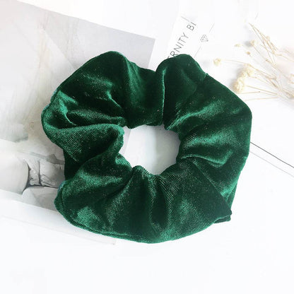 Fashion Velvet Scrunchies for Hair Ponytail Holder - www.Shopthatapp.com