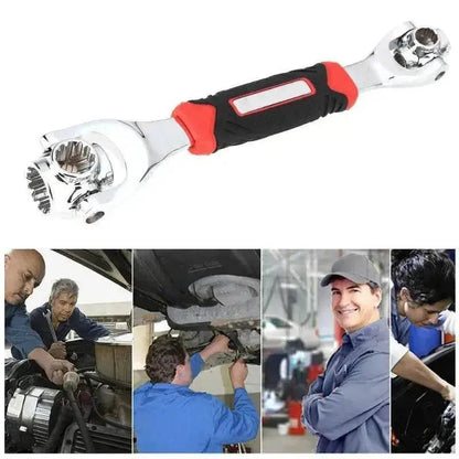 48-In-1 8-In-1 360-Degree Rotating Multifunctional Socket Wrench - www.Shopthatapp.com #