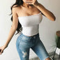 Sexy Fashion Summer Skinny Women Sleeveless Crop Tops Backl - www.Shopthatapp.com