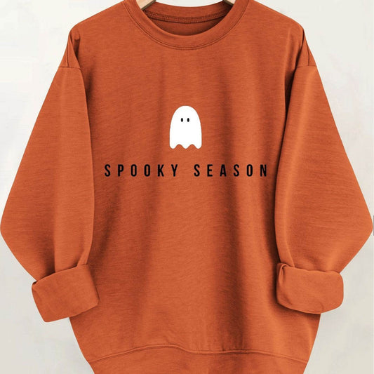 Spooky Season Halloween Graphic Sweatshirt - Women'S Casual - www.Shopthatapp.com