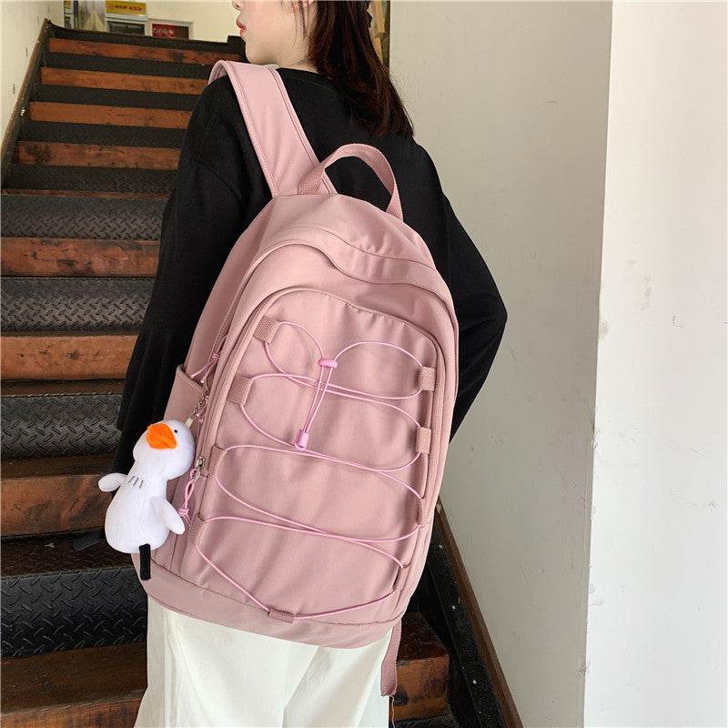 Simple Take Korean Backpack Large-capacity Backpack - www.Shopthatapp.com