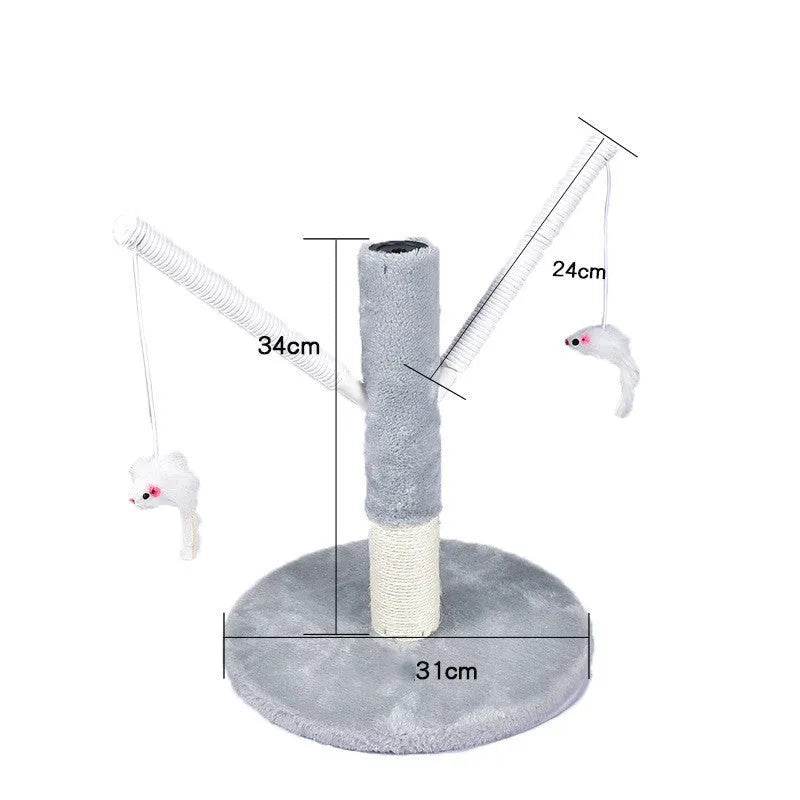 Cat Climbing Frame Litter Tree Integrated Grab - www.Shopthatapp.com