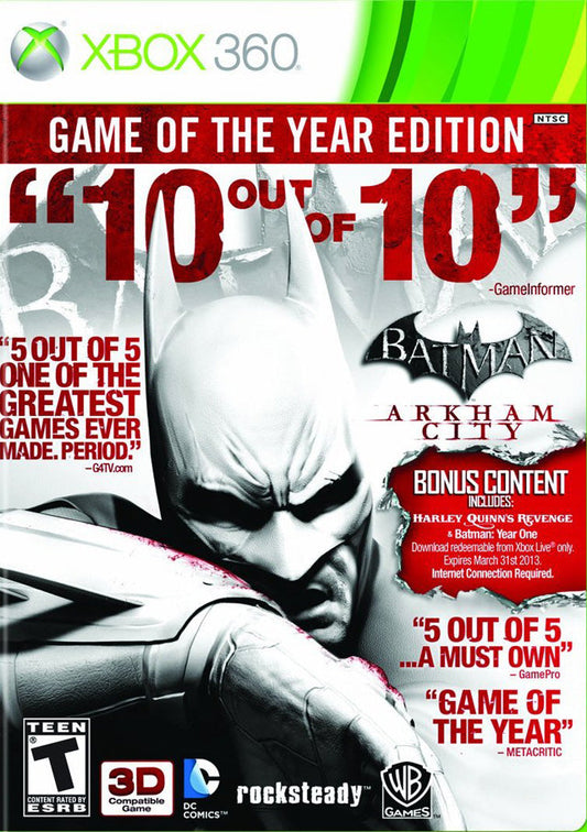 Batman: Arkham City - Game of the Year Edition (usagé) - www.Shopthatapp.com