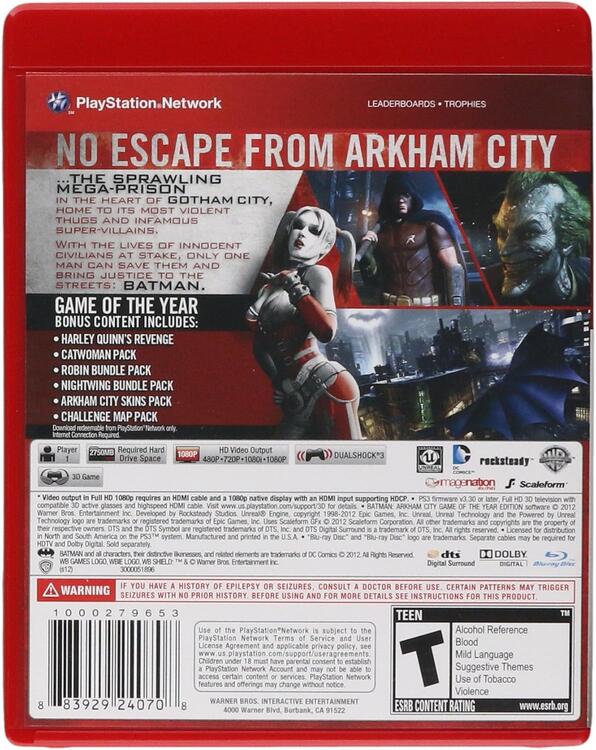 Batman: Arkham City [Game of the Year Edition] - www.Shopthatapp.com