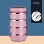 304 Stainless Steel Multi-layer Thermal insulated lunch container - www.Shopthatapp.com