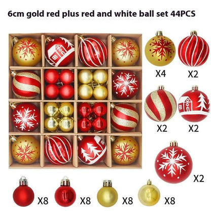 Christmas Decoration 6cm Electroplating Plastic Ball - www.Shopthatapp.com