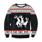 UGLY CHRISTMAS SWEATER Vacation Santa Elf Funny Womens Men Sweaters Tops Autumn Winter Clothing - www.Shopthatapp.com