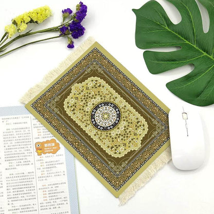 Office mouse pad, Suede fringe mouse pad Hot rubber  Bohemian style - www.Shopthatapp.com