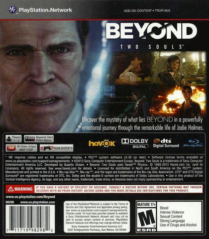 Beyond: Two Souls (usagé) - www.Shopthatapp.com