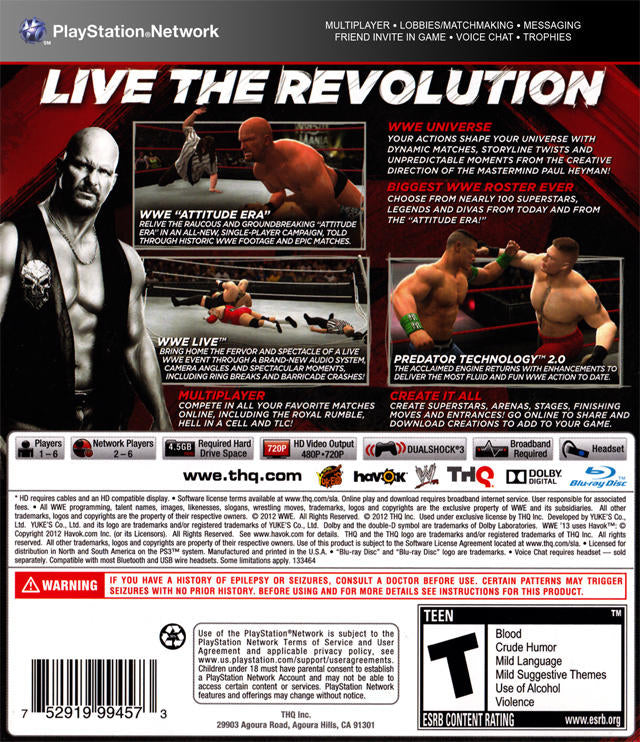WWE '13 (usagé) - www.Shopthatapp.com