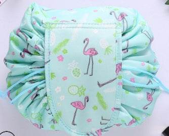 Animal Printing Large Capacity Drawstring Lazy Cosmetic Storage Bag - www.Shopthatapp.com