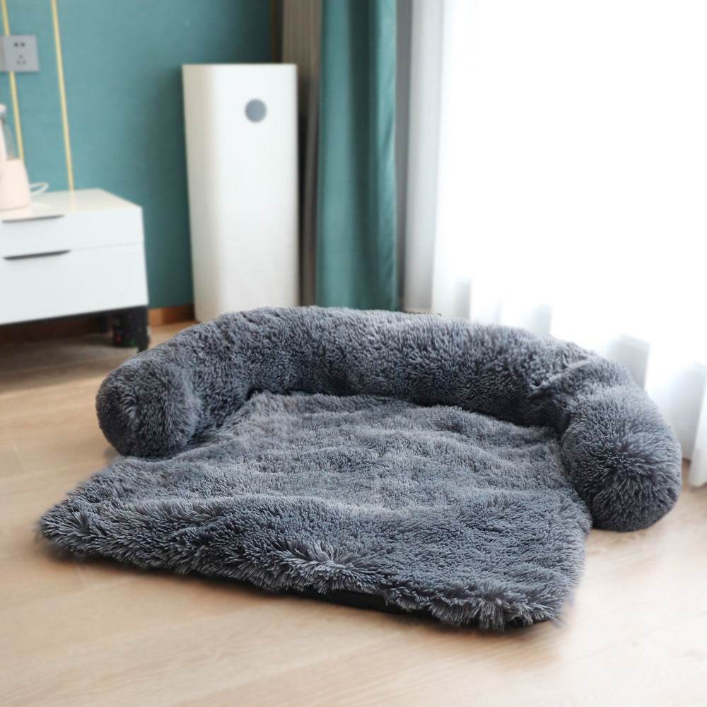 Removable Pet bed Mat Sofa Dog Bed Plush Pet Bed - www.Shopthatapp.com