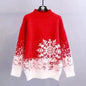 Ugly Christmas Knitted Women's Snowflake Sweater Top - www.Shopthatapp.com