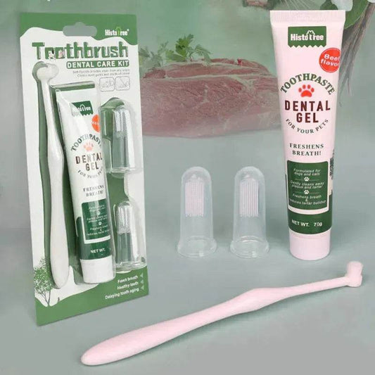 Buy 3pcs Pet Oral Care Kit Dog Cat Dental Care - www.Shopthatapp.com