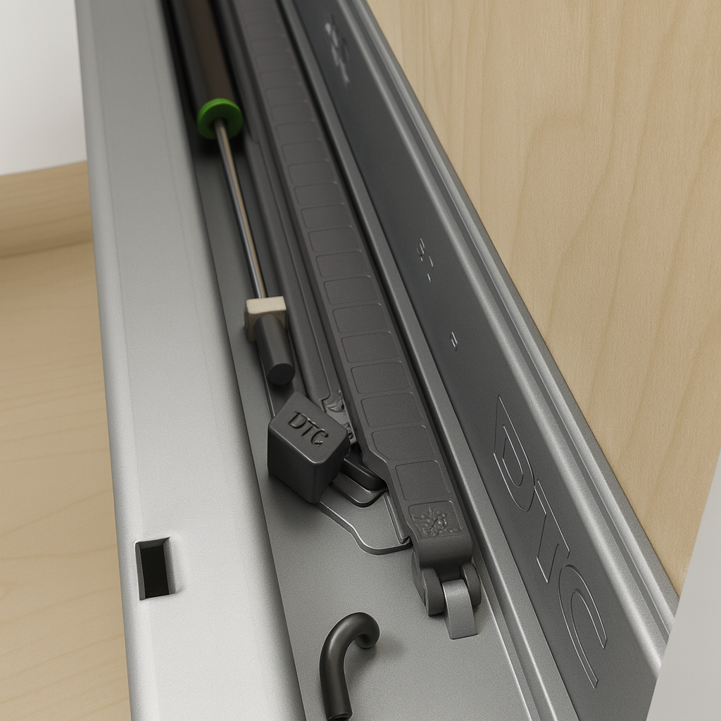 30-Inch Shaker Bathroom Vanity with Drawers — Left or Right | White or Gray | Plywood Cabinet, Solid-Wood Door, Soft-Close 3-Way Clip-On Hinges - www.Shopthatapp.com