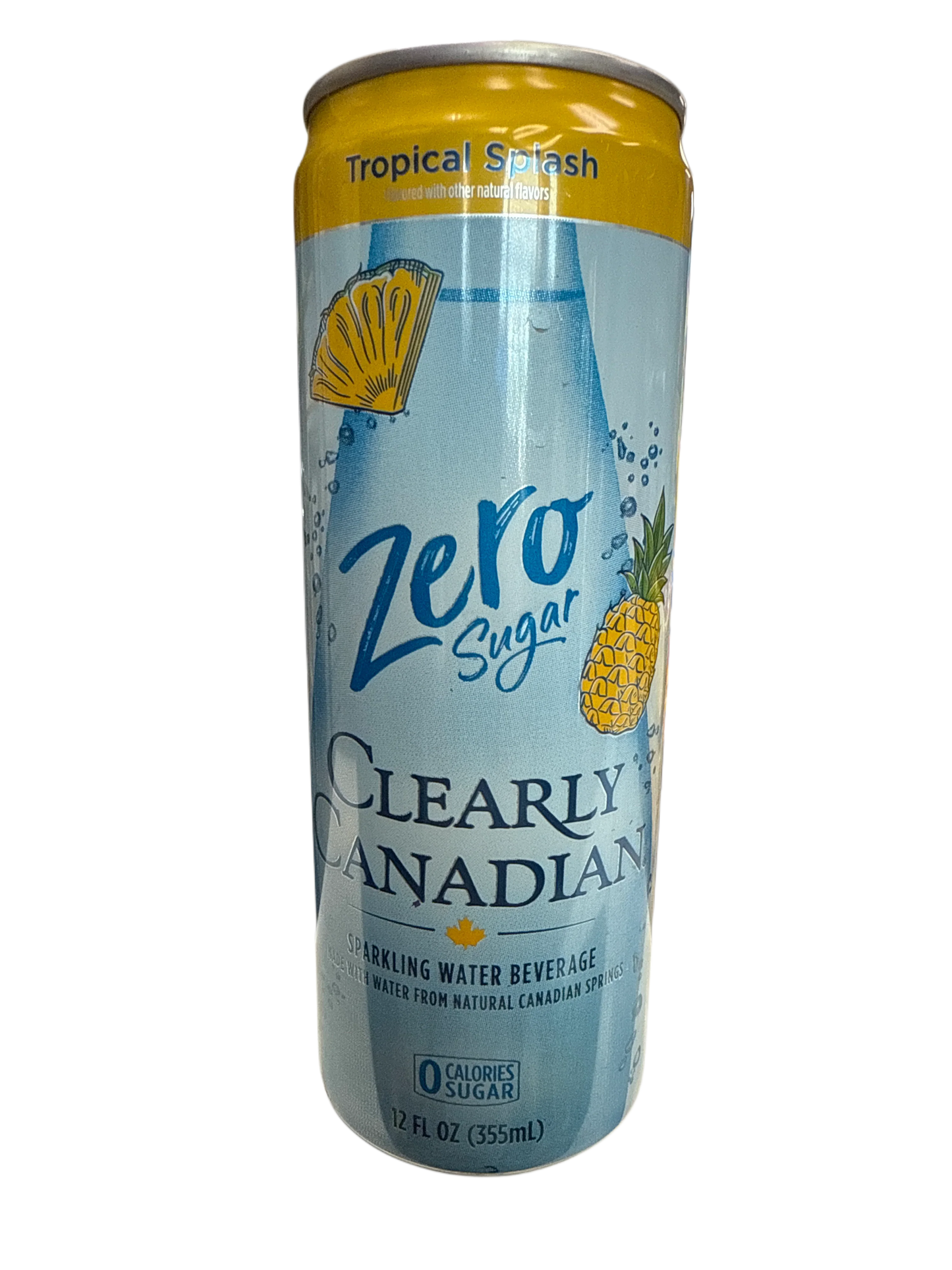 Clearly Canadian Zero Sugar Tropical Splash Flavour 355ML - Canadian Edition - www.Shopthatapp.com