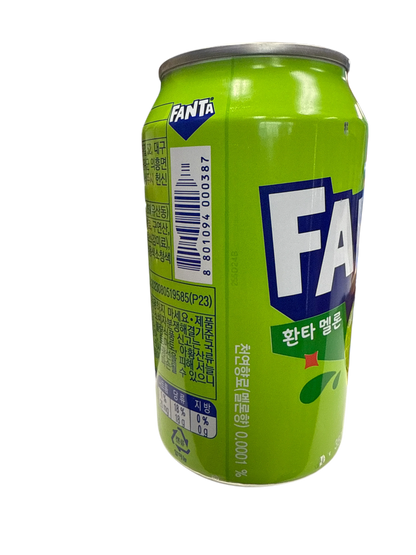 Fanta Melon Flavoured Can 355ML - Korean Edition