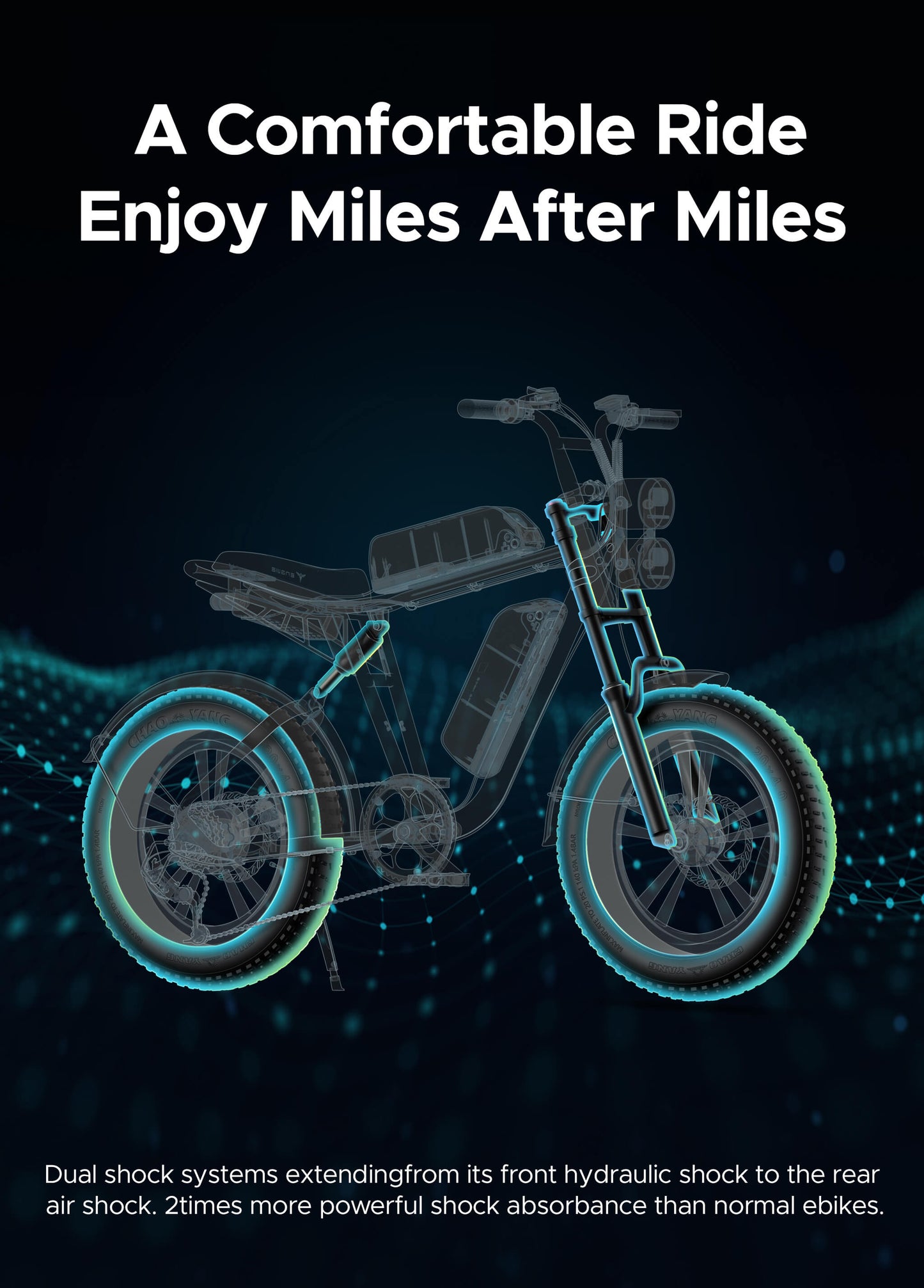 ENGWE M20 75 km + 75 km Dual Suspension Long Range E-bike - www.Shopthatapp.com