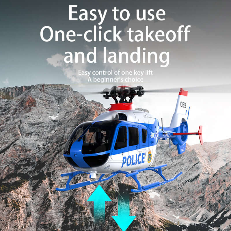 RC ERA C123 6CH Brushless RC Helicopter with Optical Flow, 3 Speed, 1-3 Batteries - www.Shopthatapp.com