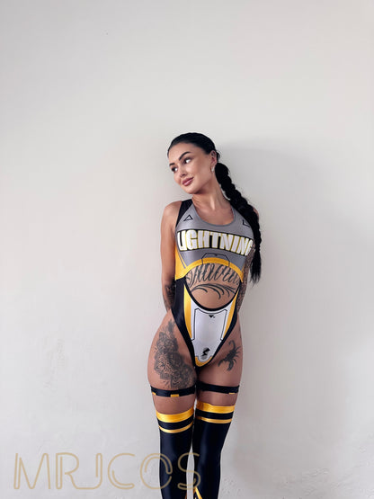 Anime Sci-fi Spandex Sexy Swim Racing Suit Wet Suit Cosplay Costume Bodysuit - www.Shopthatapp.com