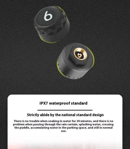 Automobile Vehicle Intelligent Power USB Tire Pressure sensor Monitoring System - www.Shopthatapp.com