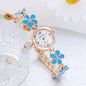 Women's Bracelet Watch Flower Disk Two-piece Bracelet Set - www.Shopthatapp.com