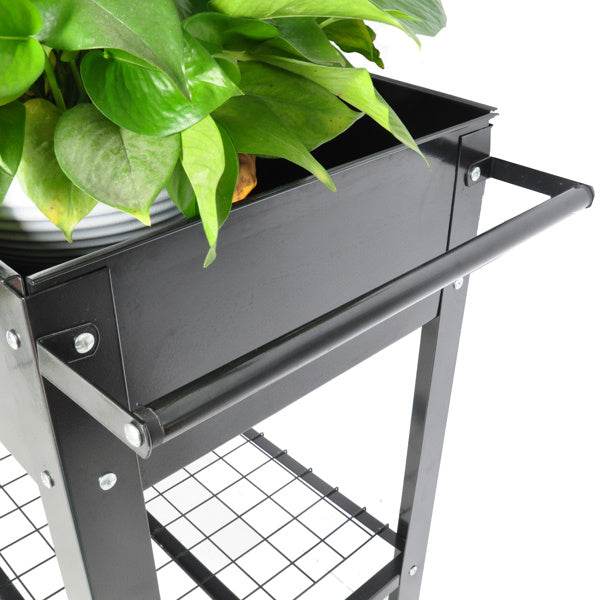 Rolling Mobile Raised Garden Bed Cart Planter Garden Bed Cart - www.Shopthatapp.com