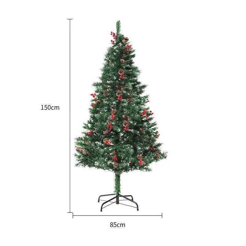 More Discount  Off Christmas Tree PVC Artificial Snow Christmas Tree Mall Window Decoration Tree Cedar Christmas Tree Christmas Decoration Supplies - www.Shopthatapp.com
