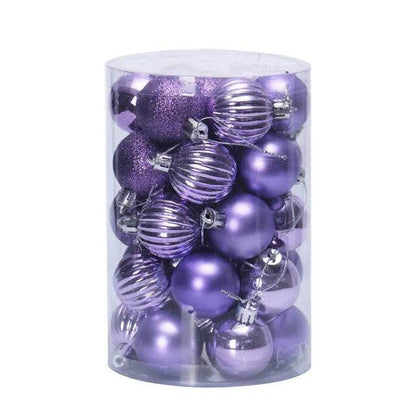 34 Christmas Ball Set 4cm Christmas Ornaments - www.Shopthatapp.com